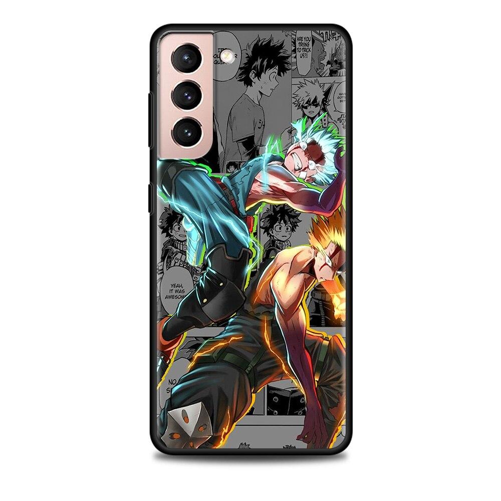 Чехол My Hero Academy Midoriya Izuku Comics для Samsung Galaxy S22 S21 S20 Ultra FE S22 S21 S20 S10 S9 S8 Plus 5G S10e S7 Edge