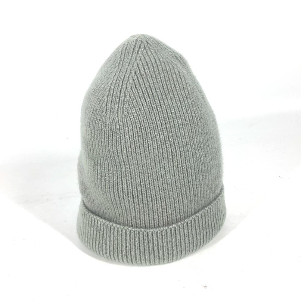 Louis Vuitton logo beanie hat knit hat knit cap Knit hat Cashmere GreenBased