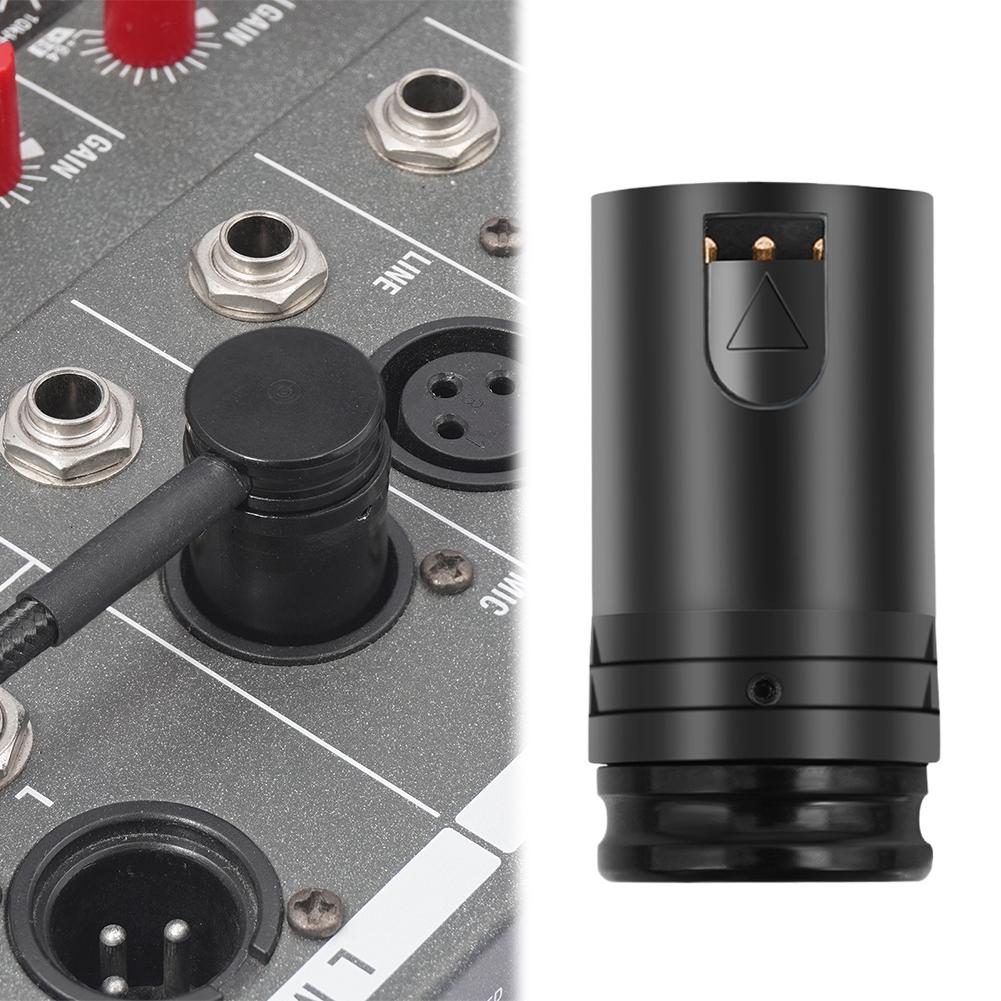 Адаптер XLR для пайки микрофона, компактный, «папа»-«папа» / «мама»-«мама», 3-контактный, черный корпус, XLR-пайка, разъем для микрофонного микшера