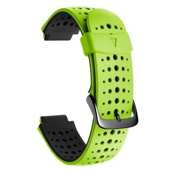 Dual Colors Silicone Watch Strap for Garmin Forerunner 235/220/230/620/630/735