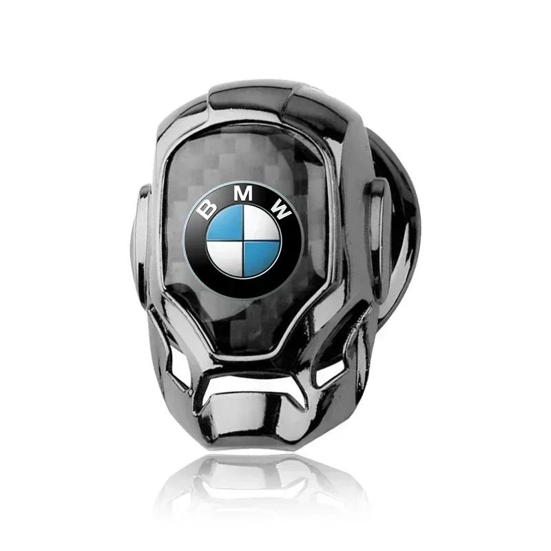 -For BMW Car One-Click Start Buttons Protective Cover Emblem Decoration For BMW E39 E46 E90 E36 E60 E34 E30 F30 X1 X3 X5 X6 71 E