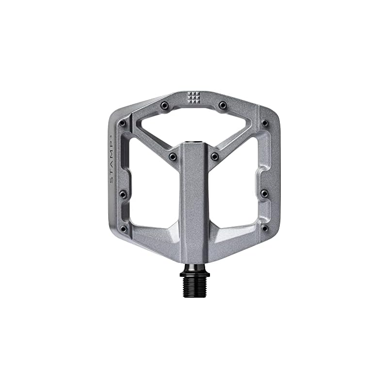 Педали Crankbrothers Stamp 3 с магниевым корпусом, платформенные, для MTB, размер S, серые