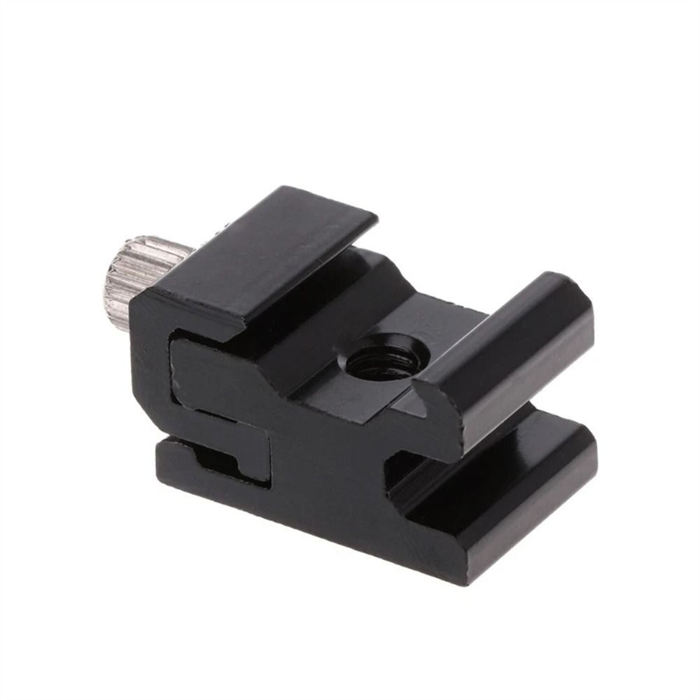 1/4 Screw Hot Shoe Flash Bracket Camera Flash Bracket Flash Mount Adapter Cold Hot Shoe Bracket
