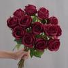Rosa Artificial Anna Bouquet For Wedding Centerpieces And Decoration Event