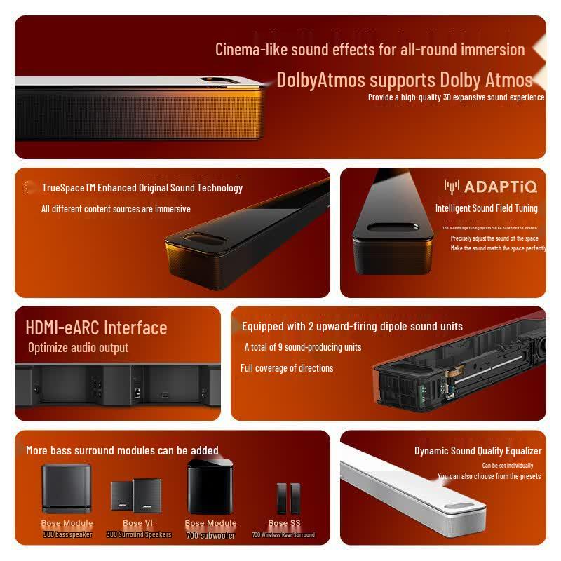 BOSE 950 Dolby Atmos Smart Soundbar (CN version)