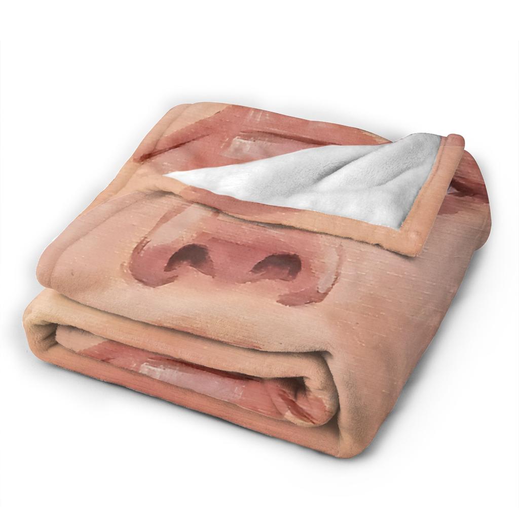 Smug H-Haaland Face Blanket Quality Super Warm Bedding Throws Winter Picnic Couch Chair Sofa Bed Graphic Bedspread