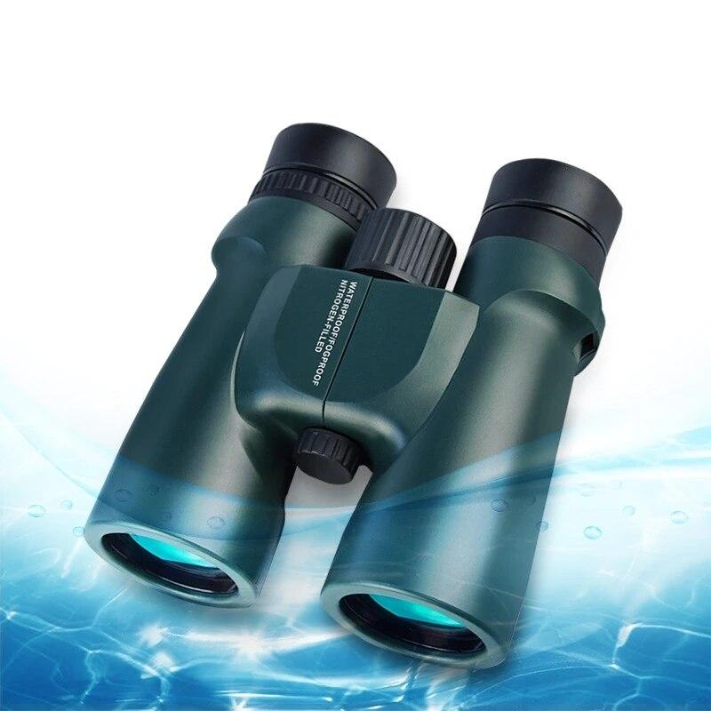 HD бинокль 10x42 Lll телескоп ночного видения водонепроницаемый азотсодержащий центральный зум телескоп бинокулярный высокого качества