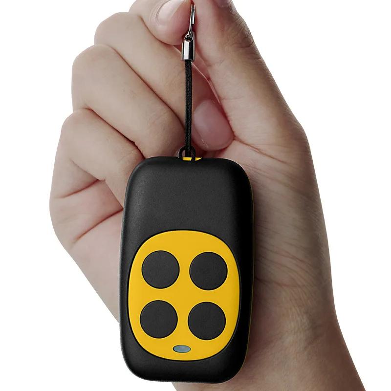 10pcs RF Cloning Remote Duplicator 433MHz 433.92MHz Waterproof 4 Buttons Color Key Fob For Garage Rolling Door Electric Gate