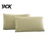 Smooth Fabric Pillow Covers 2Pcs Solid Color Satin Pillowcases, Silky Bed Covers, Gentle on Hair Envelope Closure Pillowcase & Skin, Cases with