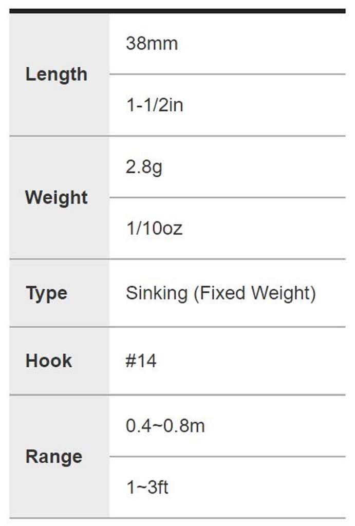 DUO Тонущая приманка Spearhead Ryuki 38S AHA4006 (6965)