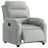 VidaXL Fauteuil Inclinable Électrique, Chaise de Relaxation avec Dossier, Siège avec Accoudoirs, Fauteuil TV de Salon, 3205070