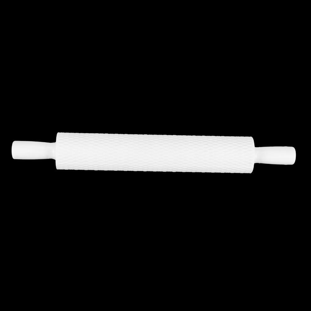 Non-Stick Cake Rolling Pin PP Plastic Dough Roller Durable Embossing Rolling Pin Clay Craft