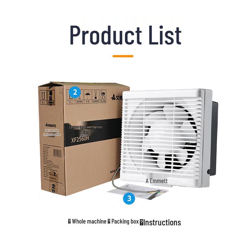 AIRMATE Wall & Window Mount Ventilation Fan