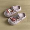 Cartoon Cute Hole Shoes, New Summer Products, Non-slip and Height-increasing Bag Head Cool Slippers