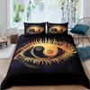 Комплект пододеяльников Инь-Ян в стиле бохо Trippy Art Twin Одеяло Gossip Traditional Ying Yang Theme King Size Полиэстеровое одеяло
