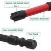 Electrician Screwdriver Bits 1/4" Hex Shank Multi-Tip Screwdriver Set for Electrical Maintenance