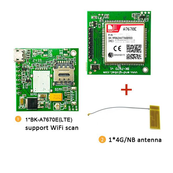 A7670E LTE Cat 1 Multi Band GSM GPRS LBS for Europe Southeast Asia West Asia Africa South Korea