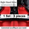 RHD Custom Car Foot Pads For Chery Tiggo 8 Pro 7 Seats 2025-2025 Auto Interior Accessories Protective Pad Auto Floor Mats Carpet