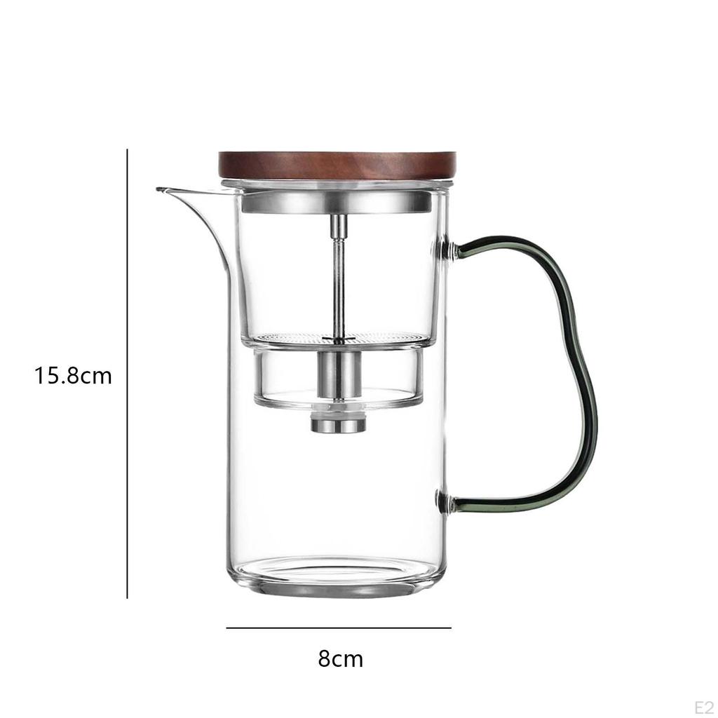 Элегантный стеклянный чайник для заваривания чая 500 мл - идеальный подарок для папы
