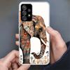 Слон Мандала Ацтекский Чехол для Телефона Для Samsung Galaxy A17 A16 A56 A15 A55 A14 A54 A13 A53 A36 A35 A34 A33 A26 A25 A24 A23 A05S A0