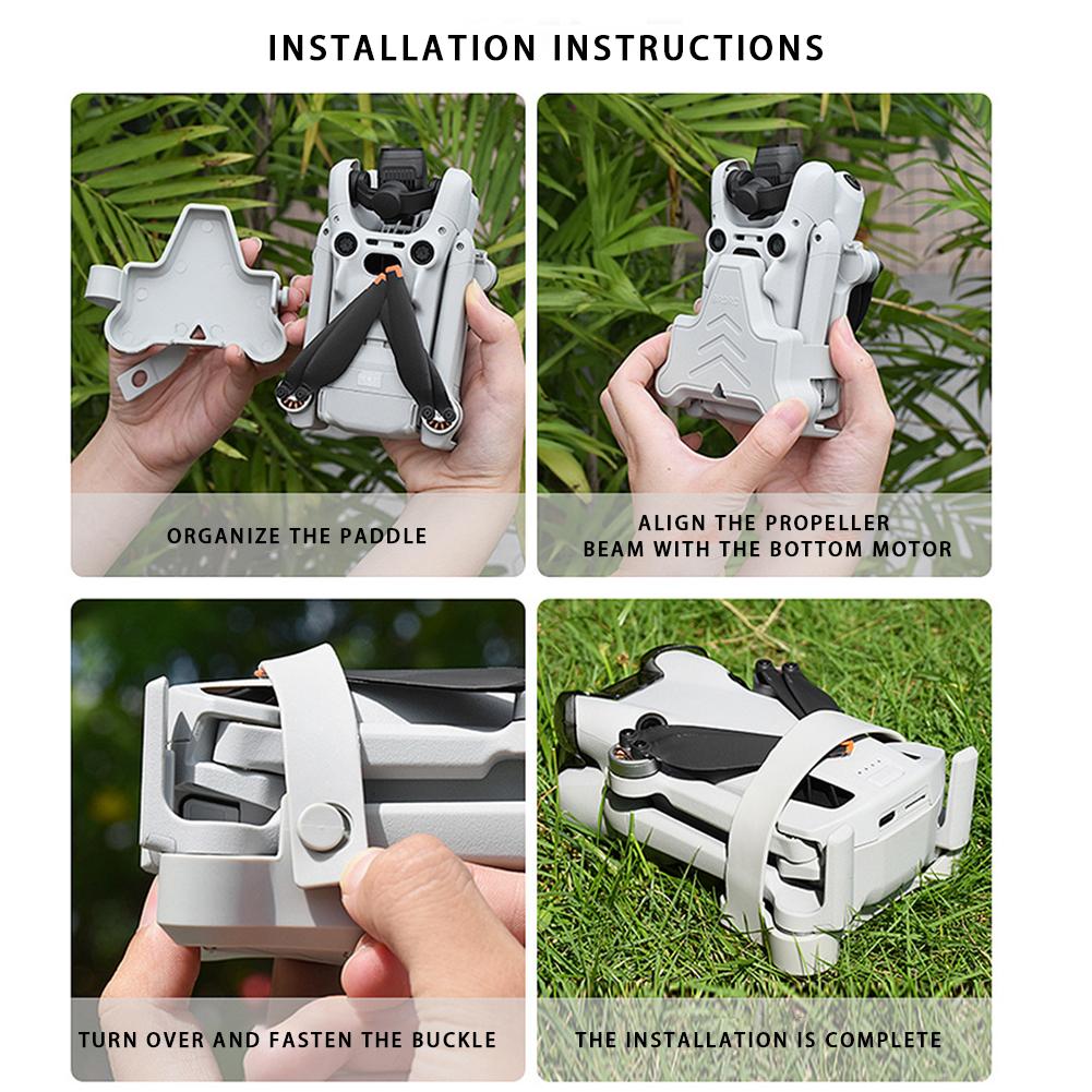 Силиконовый держатель пропеллеров для аксессуаров DJI Mini 4 Pro, фиксатор-стабилизатор, защитный ремешок для защиты пропеллеров дрона Mini 4 Pro