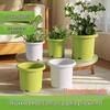 Дышащие пластиковые цветочные горшки из смолы Zhiyu