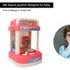 Мини-игровой автомат Doll Grabber для взаимодействия родителей и детей со светомузыкой(розовый )