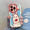 Red Lucky Dog Is Suitable for IPhone 16 Apple Phone Case 15 Anti-fall 14plus 13 Puff 12mini Protection Case