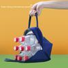 Portable Fridge Thermal Bag Lunch Box Container with Handle Zipper Closure Waterproof Lunch Box Tote Cooler Bag Pouch