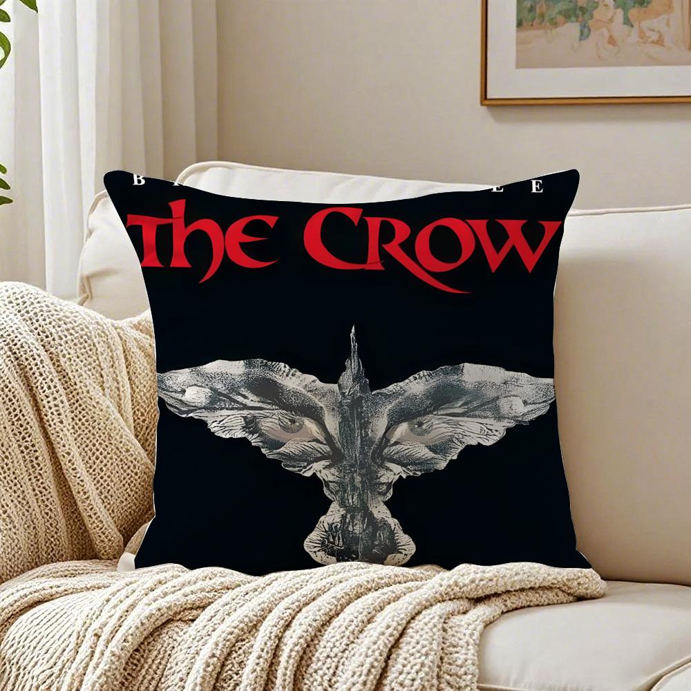 Cult Classic Film THE CCrowES Cushion Cover Linen Pillowcase Soft for Sofa Bed Home Room Decor