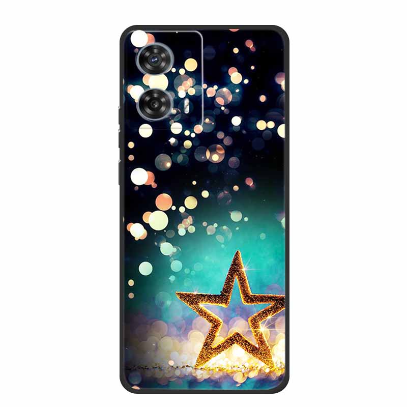 Phone Case For Moto Edge 50 Fusion Back Cover Case Shockproof Black Silicone Soft Funda For Motorola Edge 50 Fusion Case 6.7"