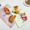 Weiyi Christmas Hair Clips: Cartoon Animal, Teddy Corgi, Shark & Ponytail Claw Clips for Women
