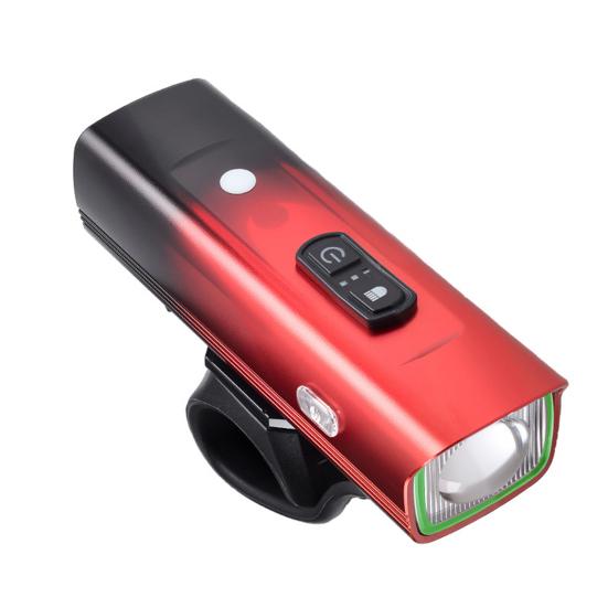 Датчик велосипеда Режимы фары Регулируемый Легкий Водонепроницаемый Перезаряжаемый MTB шоссейный горный велосипед Ночная езда Светодиодный передний фонарь