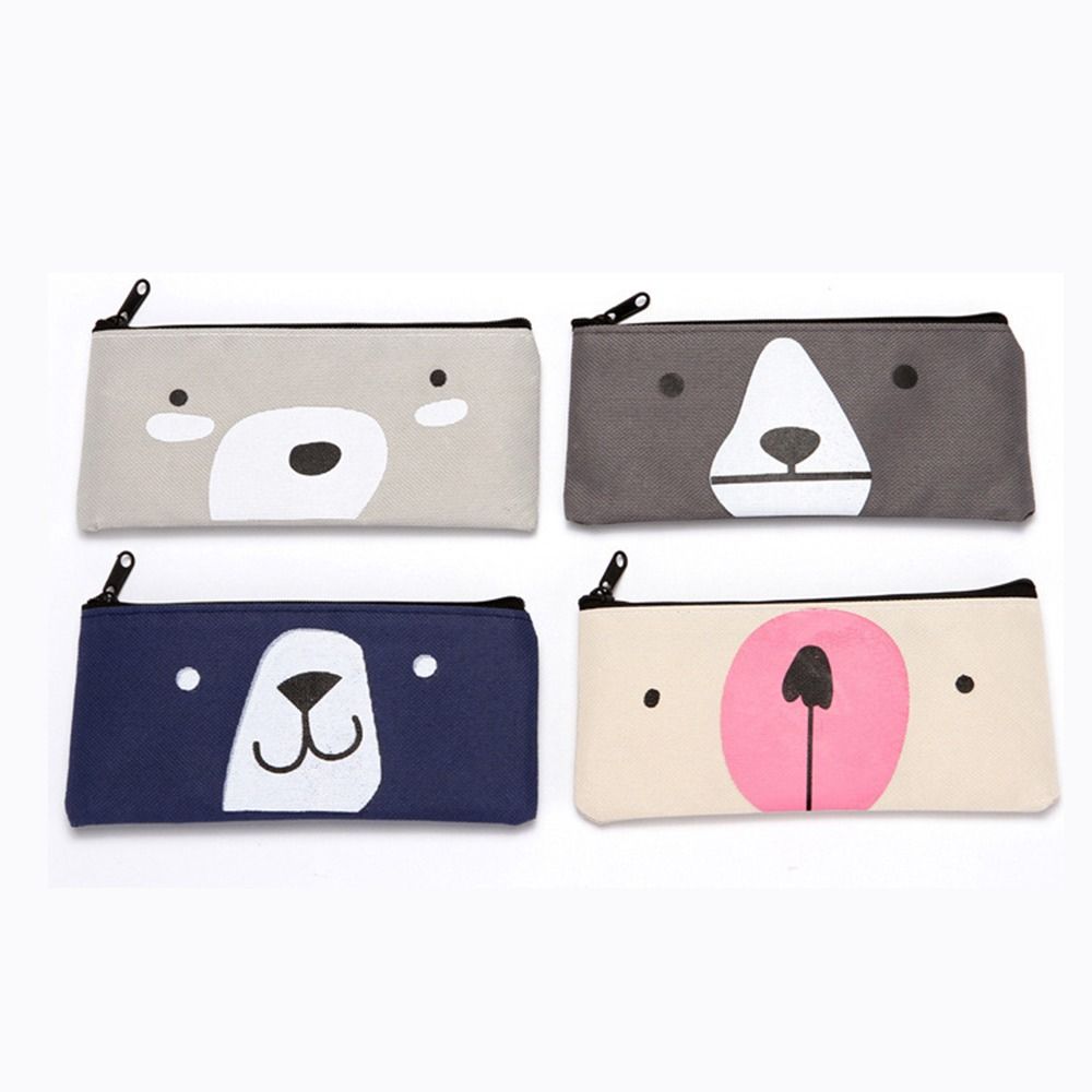 Creative Pencil Bag Cute Stationery Bag Durable Cosmetic Bag School Supplies