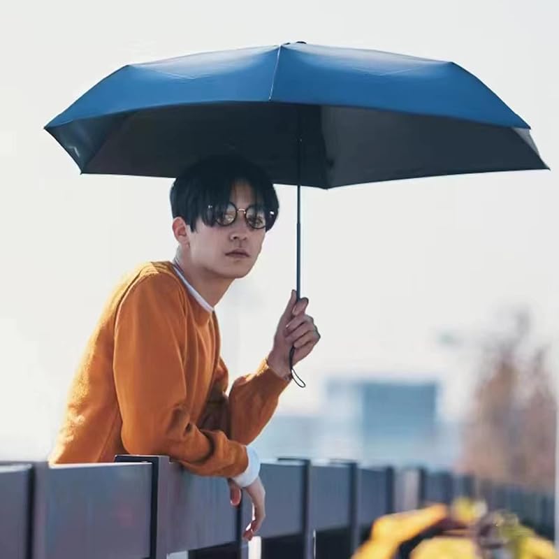 Folding Umbrella Parasol Super Lightweight 136g For Both Rain and Shine UV Protection Rate of 99.9% or More One-level Shading Heat Shield 300T High
