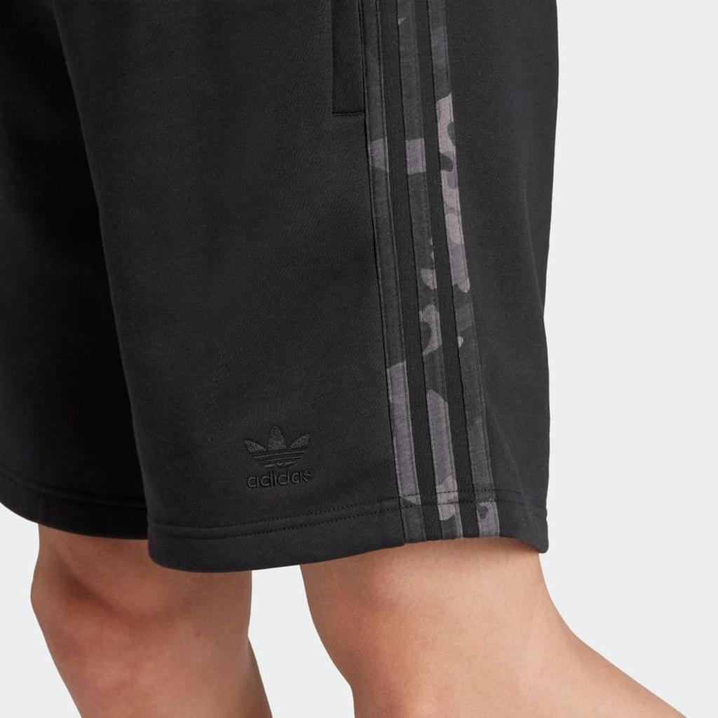 Adidas Originals Graphics Camo Stripe Shorts Casual Shorts Men's Black IJ0635