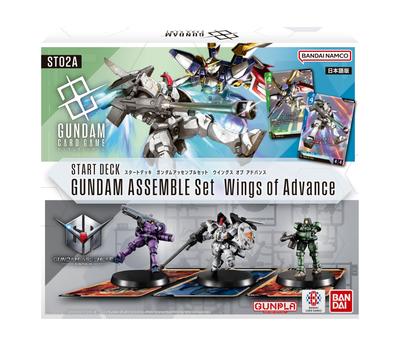 BANDAI Карточная игра Gundam Стартовый набор Gundam Assemble Set Крылья Прогресса [ST02A]
