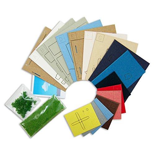 Sankei Studio Ghibli Мини Служба доставки Кики Томба и Кики Масштаб 1:144 Бумажная модель MP07-85