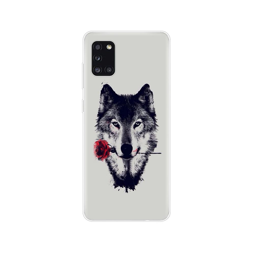 Чехол для Samsung Galaxy A31, чехол для Samsung A31 A 31 SM-A315F, силиконовый мягкий чехол из ТПУ, бампер 6,4 дюйма