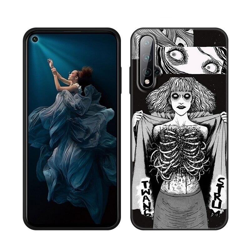 Чехол для телефона Junji Ito Terror Horror Anime для Huawei Honor 60 50 Mate 40 30 20 10 Lite Nova 9 8 Pro 7 SE Y60 30S 8i 7i 5T
