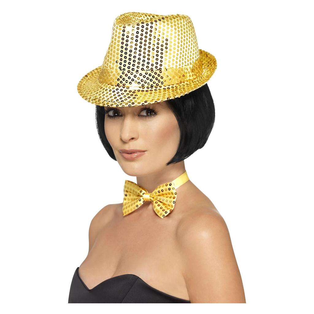 Smiffys Trilby Sequin Hat