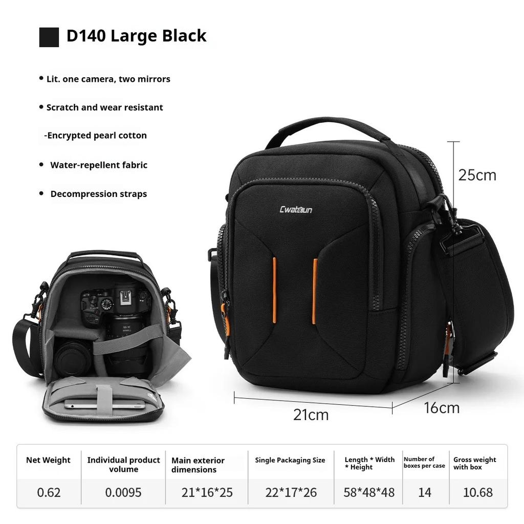 Portable Camera Bag Shoulder Crossbody Micro-Single Storage Bag Shockproof And Drop-Proof Leisure Outdoor Bag