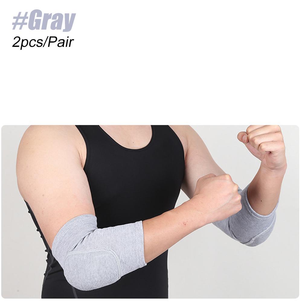 1Pair Compression Elbow Pads, Arm Brace Support Fitness, Arm Protector For Volleyball Basketball Breathable Elbow Wraps
