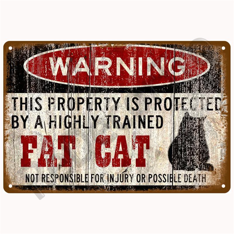 Vintage Danger Caution Metal Sign Warning Notice Zone Tin Sign Wall Decor For Home Bars Garage Cafe Club Man Cave Pubs Plaque