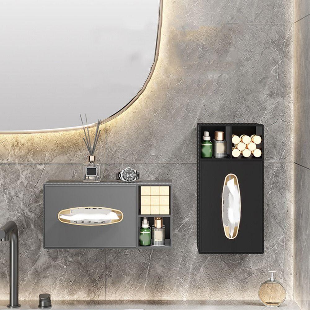 Пластиковый настенный диспенсер для салфеток, прямоугольная коробка для салфеток для лица, креативная коробка для бумажных полотенец для дома