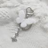 Bowknot Butterfly Charm Keyring Backpack Decoration Handmade Pendant Keyring Fashion Bag Charm Sweet Cool Keychain