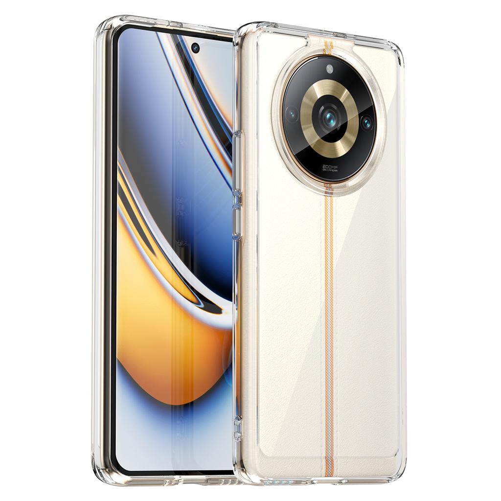 Для Realme 11 Pro 5G/11 Pro+ 5G/Narzo 60 Pro 5G чехол из ТПУ+акрила, защитная крышка для задней панели мобильного телефона