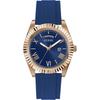 Мужские кварцевые часы Connoisseur Blue из нержавеющей стали с силиконовым ремешком GW0335G2