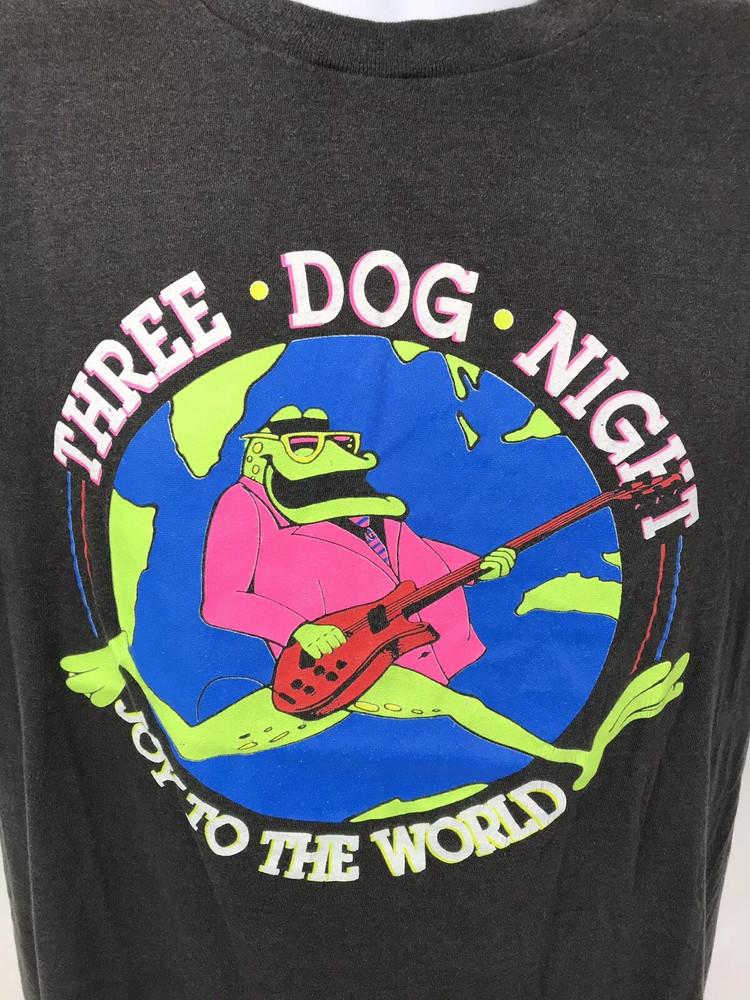 Three Dog Night Band Joy To The World Tour T Shirt Full Size S-5XL Unisex T-Shirt