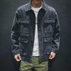 Men's Japanese Retro Denim Jacket - Spring/Autumn Fashion, High-Street Style, All-Match Casual Workwear Top